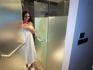 Came to hotel neighbor and he used all my holes