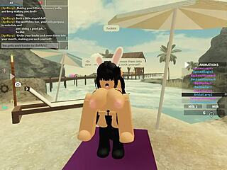 roblox porn with big black cock and anal