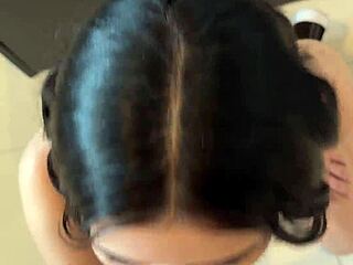 Carly Kiss Fucks Her Best Friends Stepdad While House Sitting