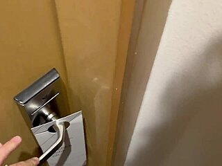 sharing bed with stranger in hotel room suddenly fuck with big ass babe after morning jerk off