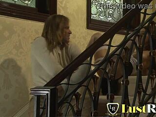 roxy jezel hardcore fucking on stairs